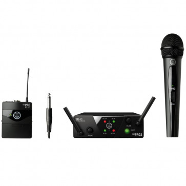 AKG WMS40 Mini2 Mix Set BD US25A/C - Wireless Microphone Kit (537500-539300) - wireless system