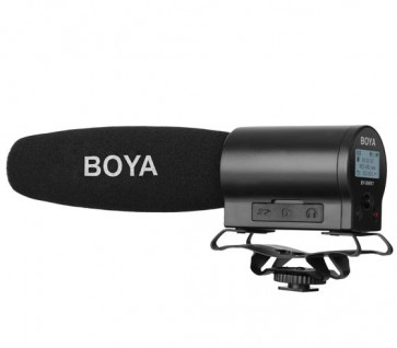 BOYA BY-DMR7 - Shotgun Microphone with Integrated Flash Recorder B-STOCK