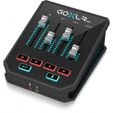 TC Helicon GO XLR MINI - intuitive all-in-one audio interface for live streamers and content creators