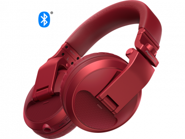 P‌ioneer HDJ-X5BT-R - Over-ear DJ headphones with Bluetooth® wireless technology (red)