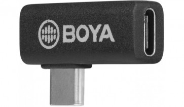 BOYA BY-K5 - Female type C to male type C adapter, 90 degrees, C to C (USB cable), USB connector (USB cable)