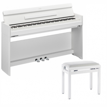 Yamaha YDP-S54WH - Digital piano - White + THRONE