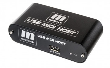 MIDITECH USB MIDI Host - Interfejs front