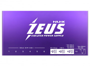 NUX ZEUS - Guitar power supply widok z góry