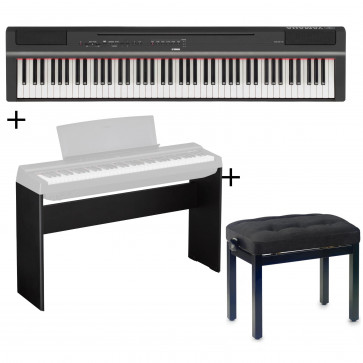 Yamaha P-125aB - DIGITAL PIANO + stand + Bench