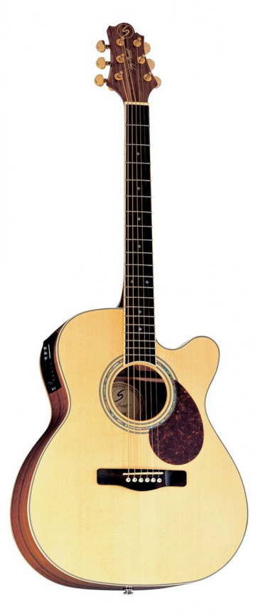 Samick OM 6 CE N - electro-acoustic guitar