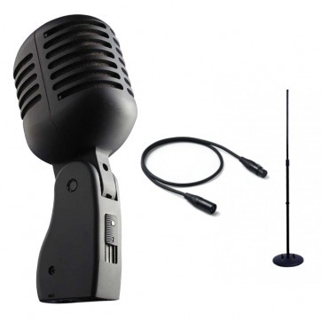 Stagg MD 007 BKH + statyw + kabel 3m