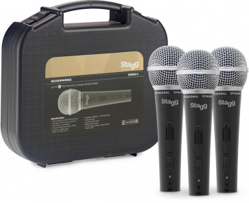 Stagg SDM50-3 - zestaw mikrofonowy