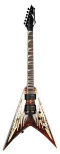 Dean Dave Mustaine VMNT Angel of Deth - electric guitar, signed