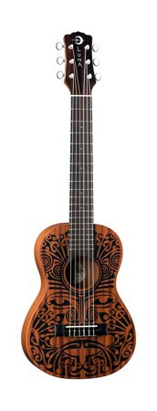 Luna Uke Tribal 6-String Baritone - baritone ukulele
