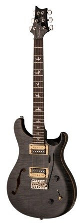 PRS SE Custom 22 Semi Hollow Gray Black - electric guitar