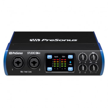 PreSonus Studio 26c - interfejs przód