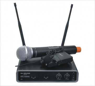 R‌H Sound WR-207HL - Handheld/Lavalier wireless microphone
