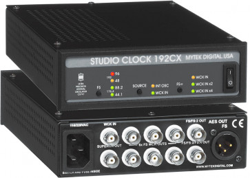 Mytek StudioClock 192 CX - PRECISION STUDIO CLOCK GENERATOR/DISTRIBUTOR