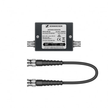 ‌Sennheiser EW-D AB (S) - Antenna amplifier for use with Evolution Wireless Digital systems. The frequency range is 606 - 694 MHz.