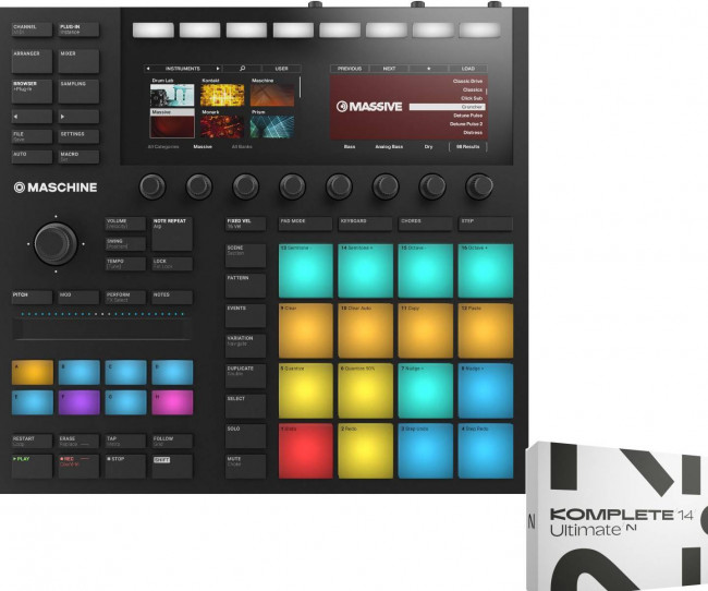 Native Instruments MASCHINE MK III + KOMPLETE 14 ULTIMATE Upgrade for  KSelect Music Store iMuzyczny.pl
