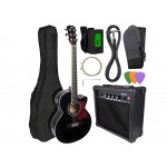 V-TONE EAG SET BK - Electro-acoustic guitar and guitar amplifier