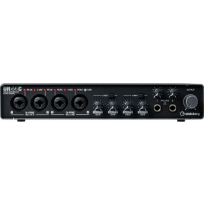 Steinberg UR 44 C - 32bit/192kHz USB 3.0 Audio Interface, 2 inputs/2 outputs, 2 D-Pre mic preamps, USB type C connector, dspMixFx, MIDI I/O