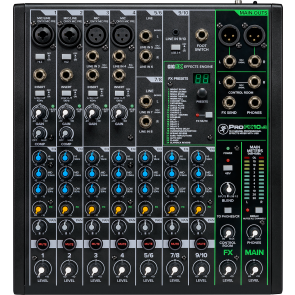 MACKIE PROFX 10 v 3 - Professional Effects Mixer with USB