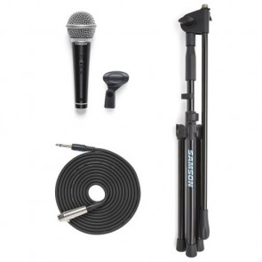 Samson VP10CE Consumer - microphone set R21 with excl. + MK10 microphone stand + XLR cable - JACK 1/4 "- 5 mtr.