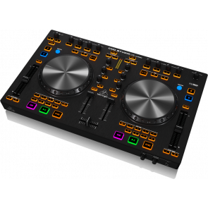 Behringer CMD STUDIO 4A - 4-Deck DJ MIDI Controller with 4-Channel Audio Interface