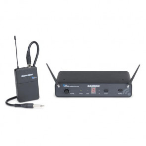 Samson Concert 88 Instrum - wireless instrument kit, beltpack transmitter (2xAA), stationary receiver, cable jack / jack