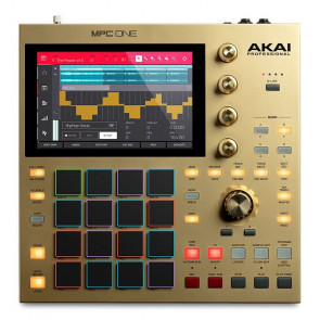 AKAI MPC One Gold - stacja robocza - front