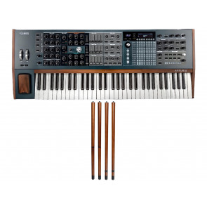 Arturia PolyBrute + Arturia Wooden Legs - Set: Synthesizer + Wooden Legs