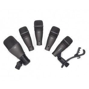 Samson DK705 - Set of 4xQ72 + 1xQ71 drum microphones, a suitcase