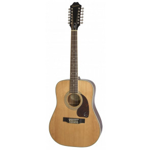 Epiphone Songmaker DR-212 Square Shoulder 12-string NA Natural - 12-string Acoustic Guitar in Natural Finish