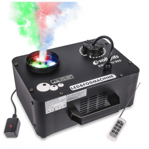 EVOLIGHTS ERUPTO 900 - Vertical Fog Machine with LED Lights and Remote Control - top