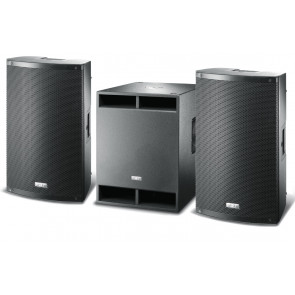 FBT X-Lite 15A Pair + X-Sub 18SA - Pair of Active Speakers with subwoofer