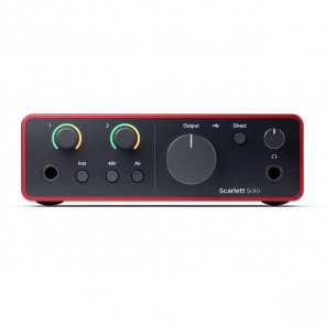 Focusrite Scarlett Solo 4Gen - Audio Interface - front