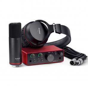 ‌Focusrite Scarlett Solo Studio 4Gen zestaw