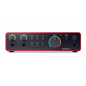 Focusrite Scarlett 2i2 4Gen - Audio Interface front