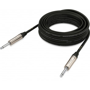 B‌ehringer GIC-1000 - Gold Performance 10 m (32.8 ft) Instrument Cable with 1/4" TS Connectors