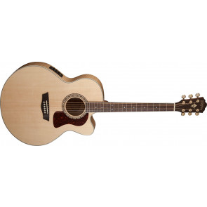 ‌WASHBURN HJ 40 SCE (N) - Jumbo acoustic guitar