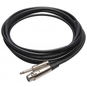 ‌HOSA MCH-110 - Kabel mikrofonowy STANDARD XLRf - TS 3m
