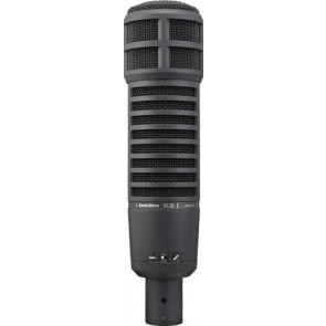 ‌Electro-Voice RE20 Black - Broadcast announcer's microphone with Variable‑D