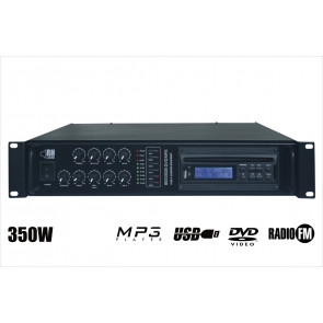 RH SOUND SE-2350B/DVD - Wzmacniacz radiowęzłowy
- wzmacniacz
