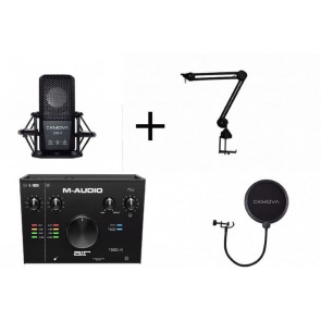 M-AUDIO AIR 192/4 + CKMOVA SAS-2 + CKMOVA SPS-1 + CKMOVA SXM-3 - zestaw