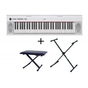 Yamaha NP-32WH + Keyboard Throne + stand