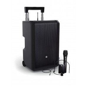 LD Systems ANNY® 10 HBH 2 B6 – Mobile PA System with Microphones