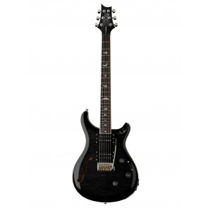 PRS SE Custom 24 Semi Hollow Piezo Charcoal Burst – Electric Guitar