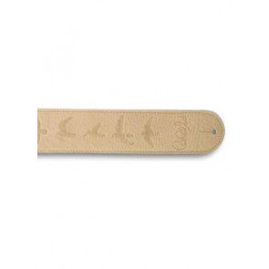 PRS ACC 3112 TN - leather guitar strap with a bird motif