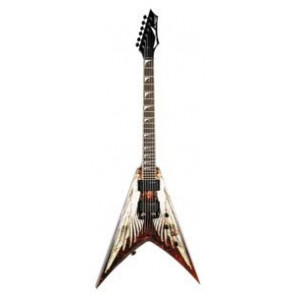 Dean Dave Mustaine VMNT Angel of Deth - electric guitar, signed