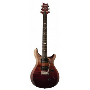 PRS SE Custom 24 Charcoal Cherry Fade - electric guitar