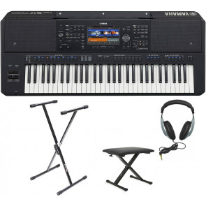 Yamaha PSR-SX700 - Digital Keyboard + STAND + THRONE + HEADPHONES