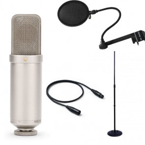 RODE NTK - Tube microphone + microphone stand + Pop filter + cable