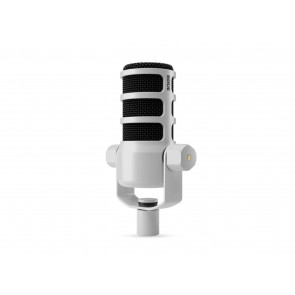 Rode PodMic White - Mikrofon front